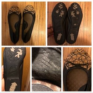 Born leather flats size 10